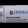 Cartucce da 25 g con valvola di sicurezza per dispositivi per crioterapia Cryoalfa LUX e SUPER