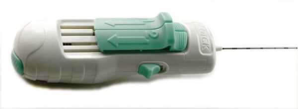 Pistola automatica per biopsia sterile