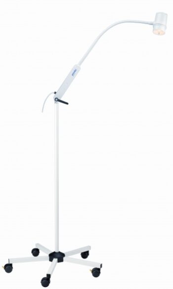 Lampada braccio flessibile Serie 2 a stativo su ruote