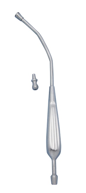 Cannula di Yankauer, ø 1,5 mm, lunghezza 27 cm