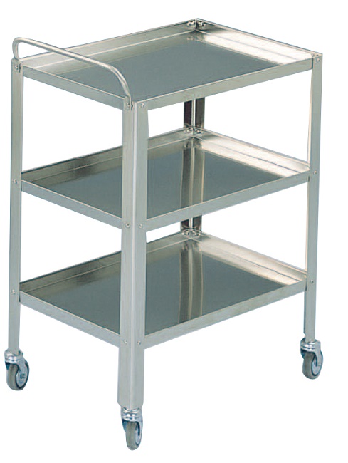 Carrello per medicazione in acciaio inox cod. ART125