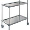 Carrello con 2 ripiani estraibili 75x50x78 h cm