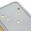 Contenitori/tray Steriplastik per sterilizzare le ottiche completo di supporti in silicone, dettaglio fondo cod. LDS142 e LDS143