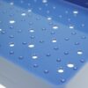 Contenitori/tray Steriplastik per sterilizzare strumenti, con tappeto in silicone, dettaglio fondo codice LDS141