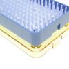 Contenitori/tray Steriplastik per sterilizzare strumenti, con tappeto in silicone, dettaglio codice LDS140