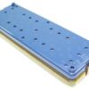 Contenitori/tray Steriplastik per sterilizzare strumenti, con tappeto in silicone, dettaglio fondo codice LDS140