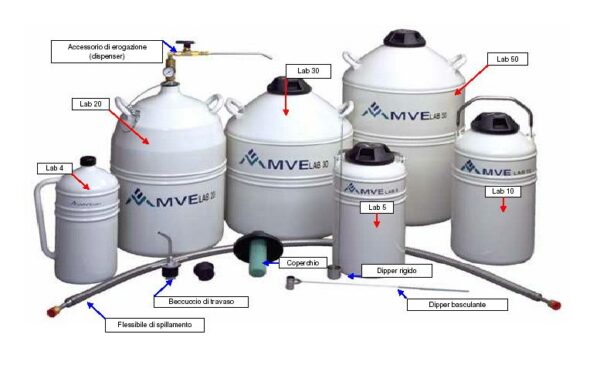 Contenitori criogenici