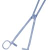 Pinza per tamponi e garze lunghezza 24 cm