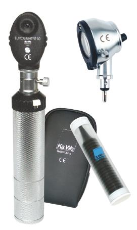 Set Otoscopio/oftalmoscopio completo di accessori standard