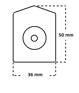 Elettodo in foam rettangolare cod. ELT05