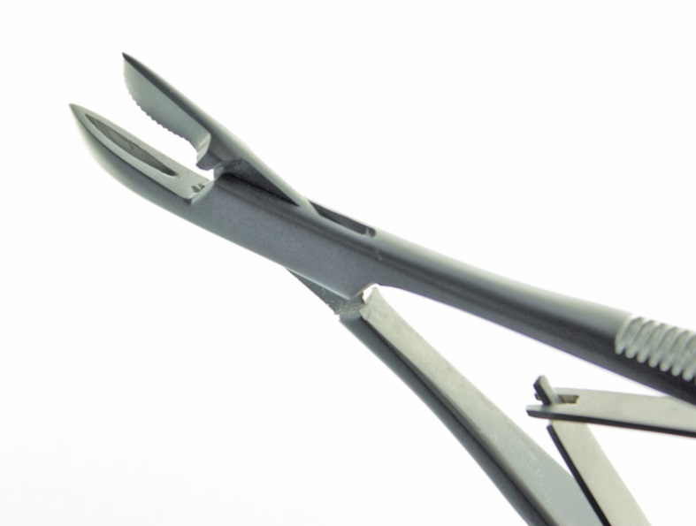 Forbice rimozione punti metallici cm 12, dettaglio