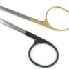 Forbici speciali per tagliare fili di sutura, dettaglio