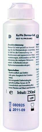 Gel per dermatoscopia