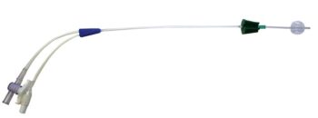 Iniettore uterino per isterosalpingografia con catetere rigido diam. 2 mm codice MG47NEX