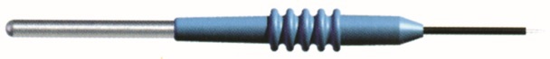 Elettrodo monouso ad ago parzialmente isolato lungh. 1,8 cm llunghezza stelo 5,4 cm