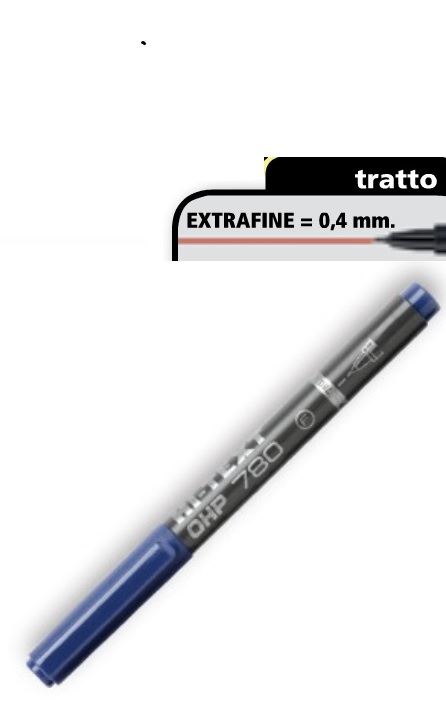 Pennarello indelebile tratto extra fine