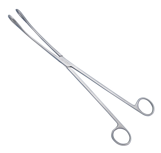 Pinza per polipi uterini Kelly