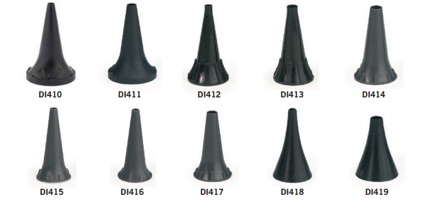 Speculum monouso per otoscopio, modelli disponibili