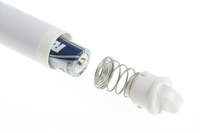 Termocauterio riutilizzabile alta temperatura, dettaglio vano batterie