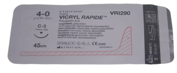 Suture monouso Vicryl rapide dettaglio