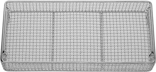 Cestello in rete con manici 26,5x12x4,5 cm