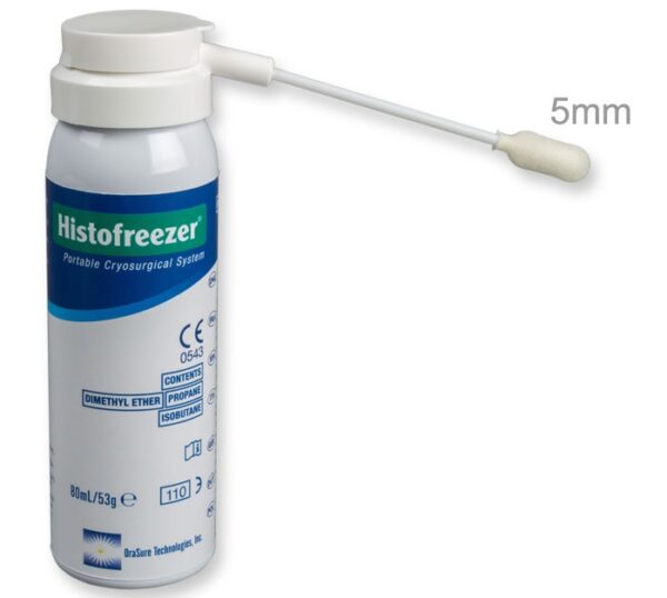 Dispositivo per crioterapia Histofreezer® 2 bombolette 80 ml e 52 applicatori diametro 5 mm