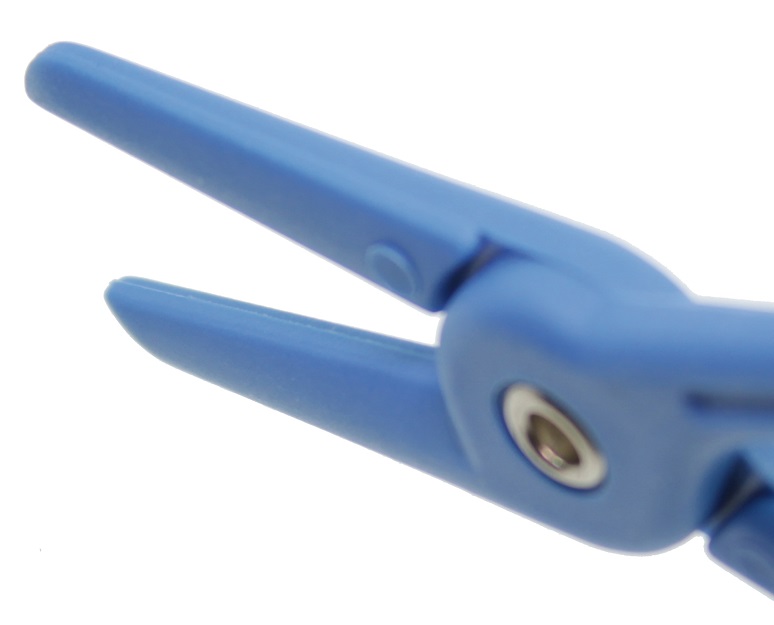 Pinza stringitubo monouso, dettaglio