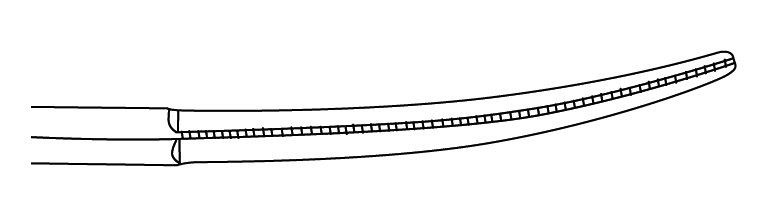 Forbice per lifting facciale Gorney curva