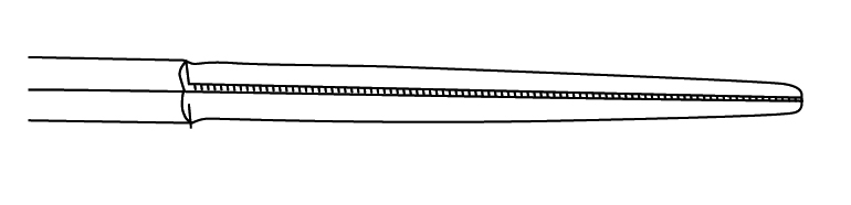 Forbice per lifting facciale Gorney retta