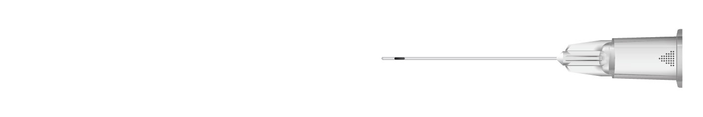 Microcannula flessibile Dermasculpt 27G x 25 mm