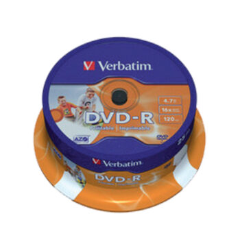 DVD +/-R Verbatim registrabili Spindle