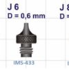 Punte applicatori J4 j6 j8 per CryoSpray