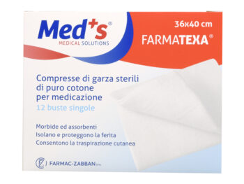 Garza in cotone 36x40 cm sterile