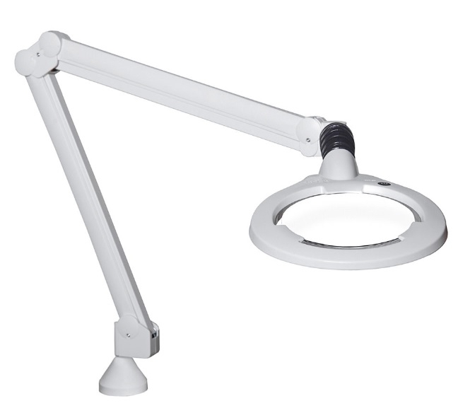 Lente ingrandimento con led shop