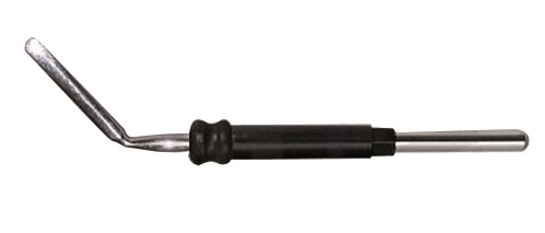 Elettrodo a spatola angolato 45° cod.ELT-260BN