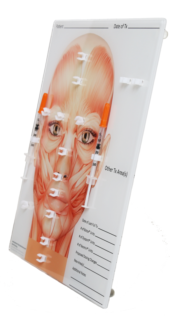 Brivo Board, tavole organizer per sedute iniezione filler al viso