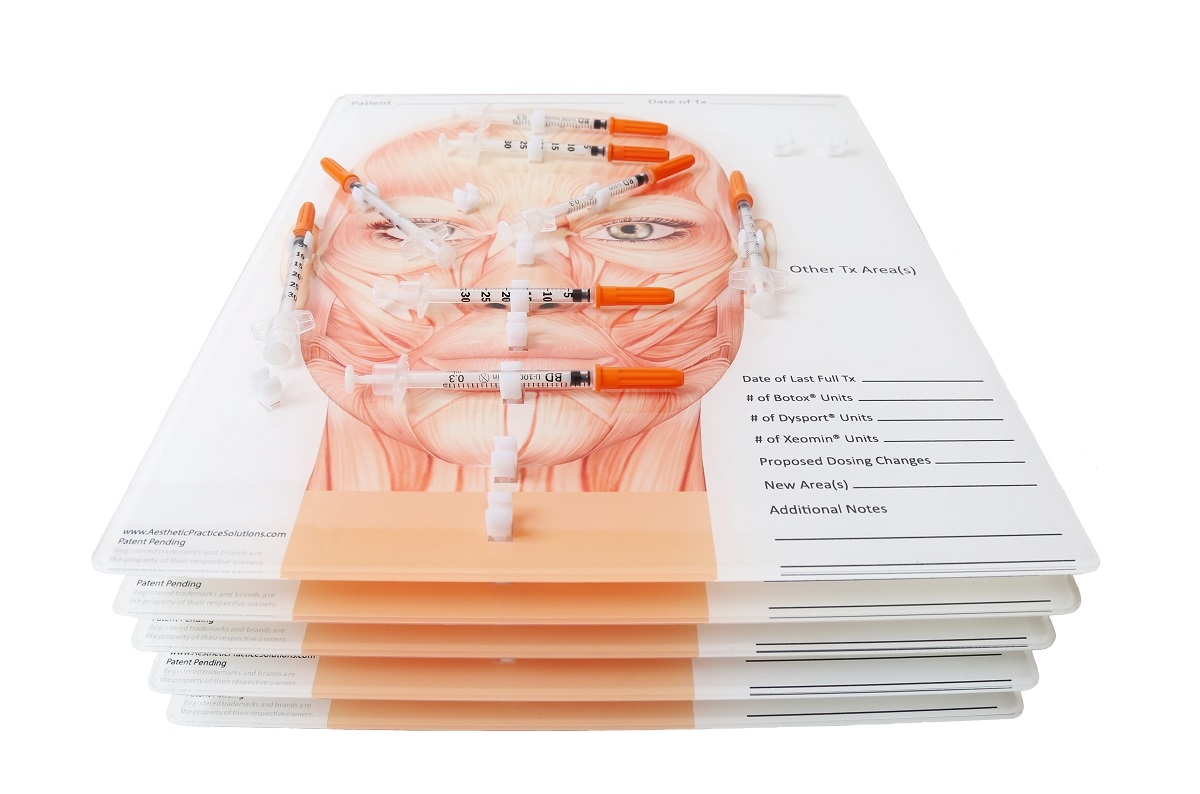 Brivo Board, tavole organizer per sedute iniezione filler al viso