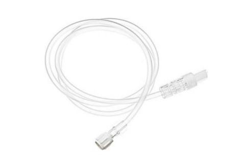 Prolunga microbore con luer lock, lunghezza tubo 30 cm