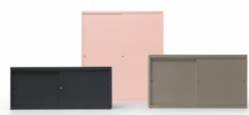 Armadio ad ante scorrevoli in metallo 150x47x200h cm