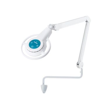 Lampada a LED per visite ambulatoriali MS LED PLUS con attacco per parete e braccio supplementare