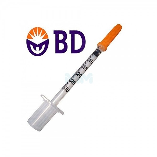 Siringa BD Micro-Fine siringa 0,3 ml ago fisso 30G x 8 mm, sterile - ref 324826