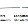 Cavo di connessione per pinze bipolari, per elettrobisturi Aesculap, Berchtold, Martin, Integra e Micromed codice ELT-159F