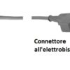 Cavo di collegamento 3 o 5 mt per forbici bipolari per elettrobisturi Valleylab, Lamidey, EMC-units cod. ELT163F e ELT163H