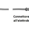 Cavo di collegamento 3 o 5 mt per forbici bipolari per elettrobisturi Martin, Berchtold, Aesculap GK55, GK60 cod. ELT162F e ELT162H