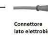 Cavo di collegamento  3 o 5 mt per elettrobisturi Martin, Berchtold, Aesculap GK55, GK60 cod. ELT162 e ELT162G