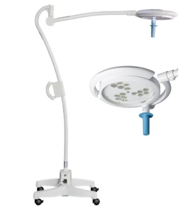 Lampada scialitica a LED Mimled 600 a stativo su ruote