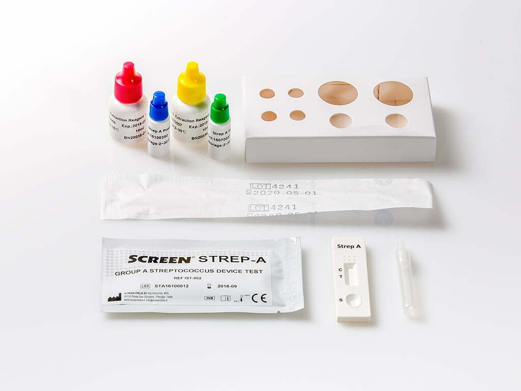 Test rapido per individuare streptococco gruppo